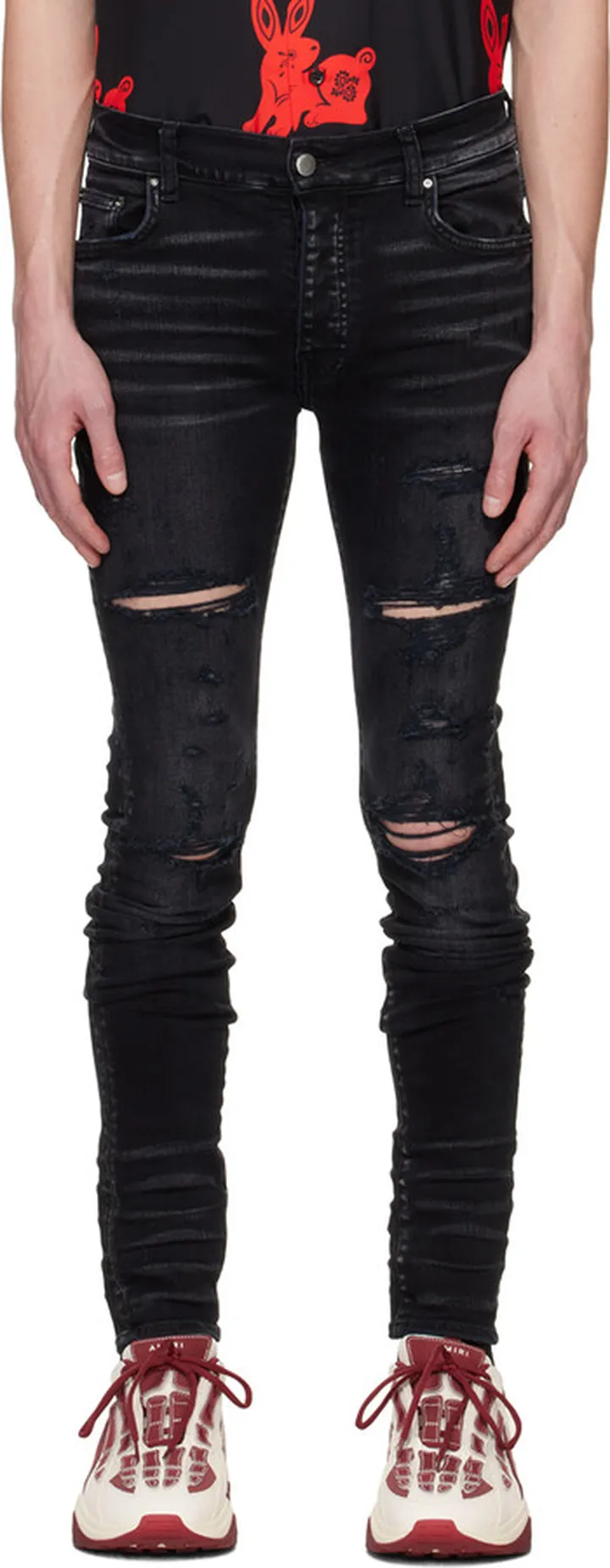 AMIRI Black Thrasher Jeans