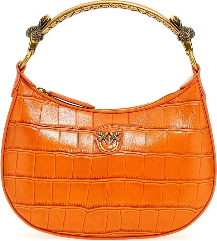 Pinko Love Mini Half Moon Tote Bag