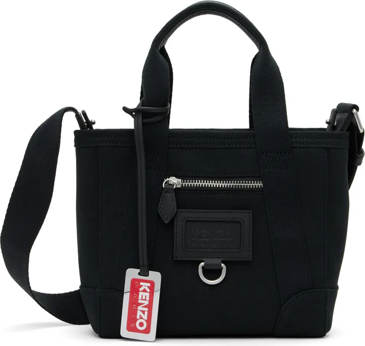 Kenzo Black Kenzo Paris Mini Tote