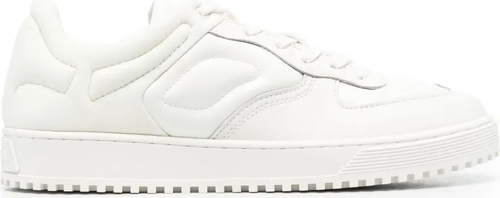 Quilted-Finish Low-Top Sneakers
