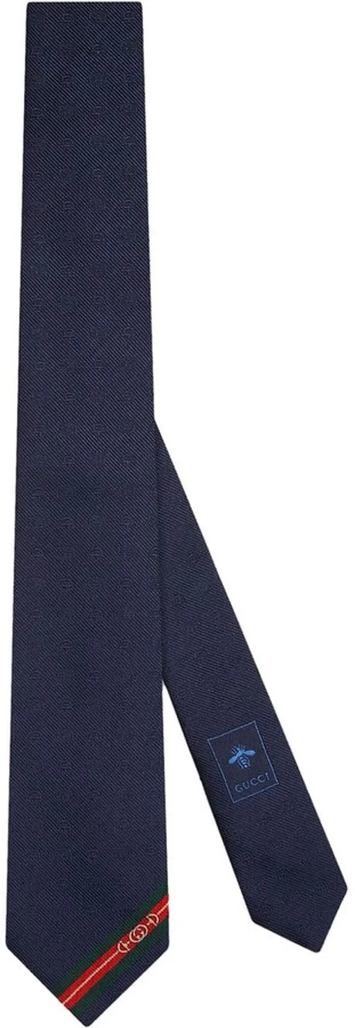 Double G jacquard tie