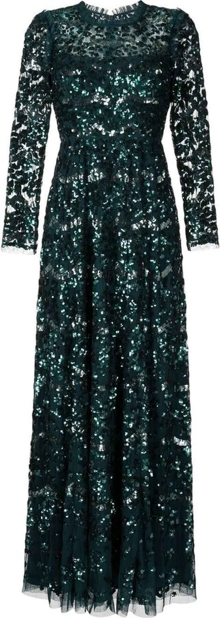 Alicia sequin-embellished gown