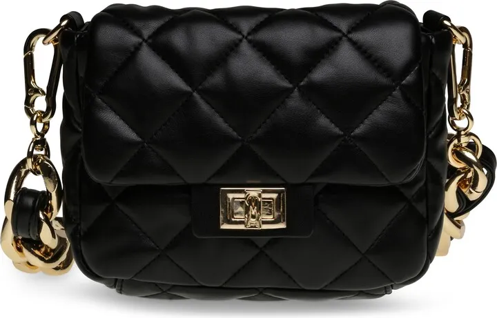 Bheara Quilted Faux Leather Shoulder Bag