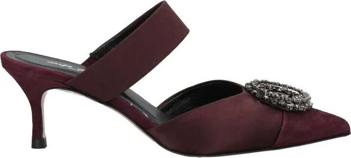 Mules & Clogs Burgundy
