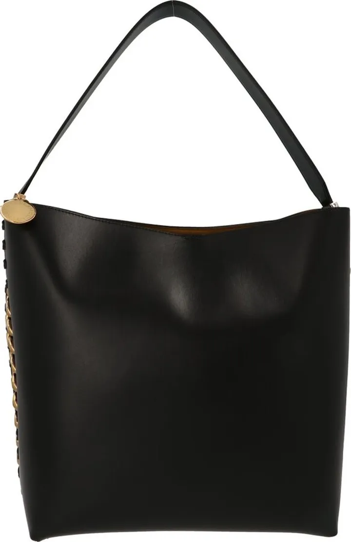 Stella McCartney Frayme Logo Charm Tote Bag