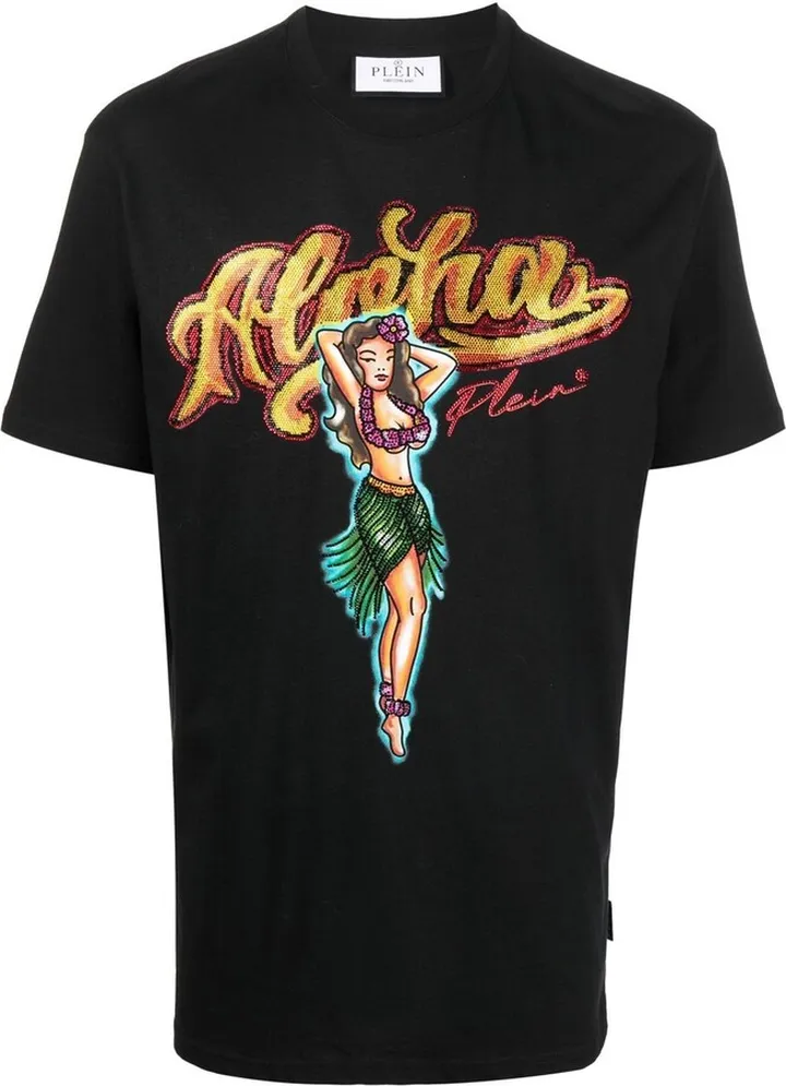 Hawaii embellished short-sleeve T-shirt