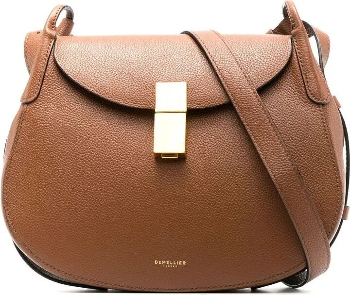 Brown Lausanne Leather Cross Body Bag