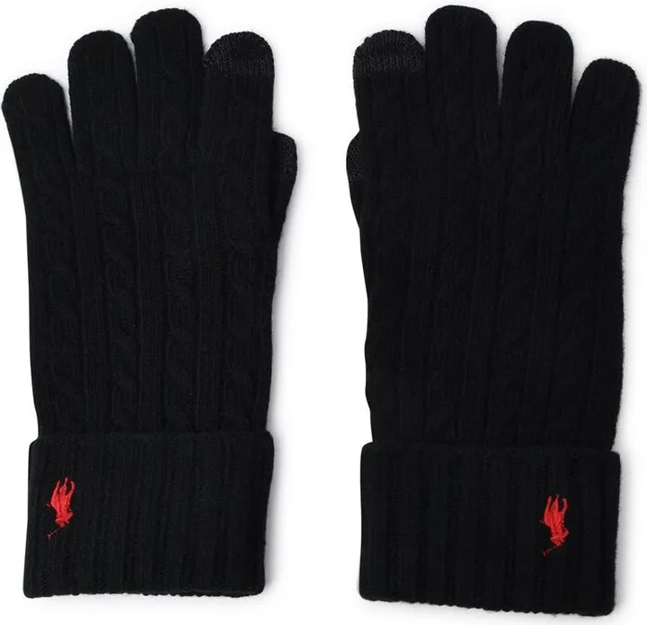 Polo Ralph Lauren Logo Embroidered Knitted Gloves