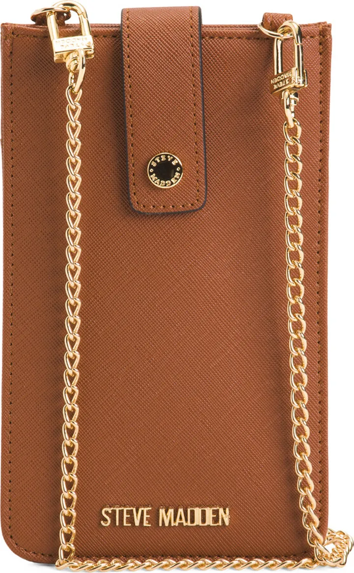 Dream Phone And Credit Card Crossbody With Chain Strap