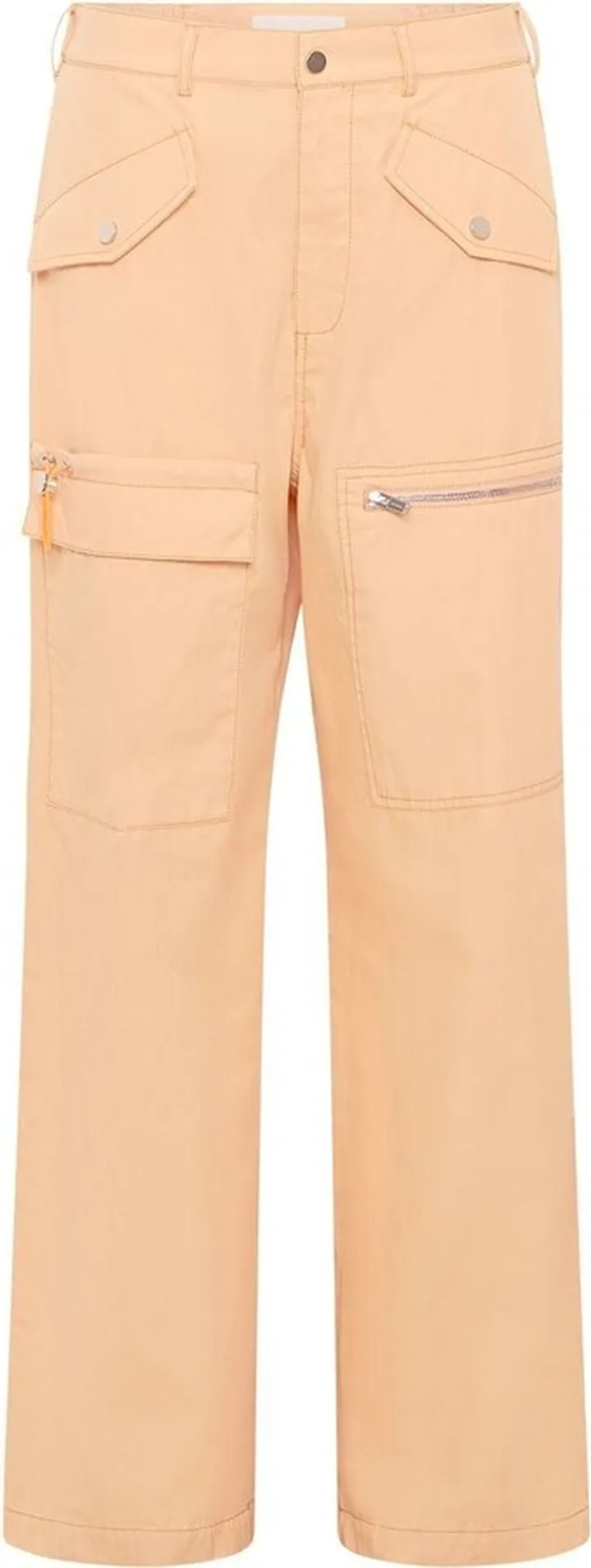 Multi-Pocket Slouched Trousers
