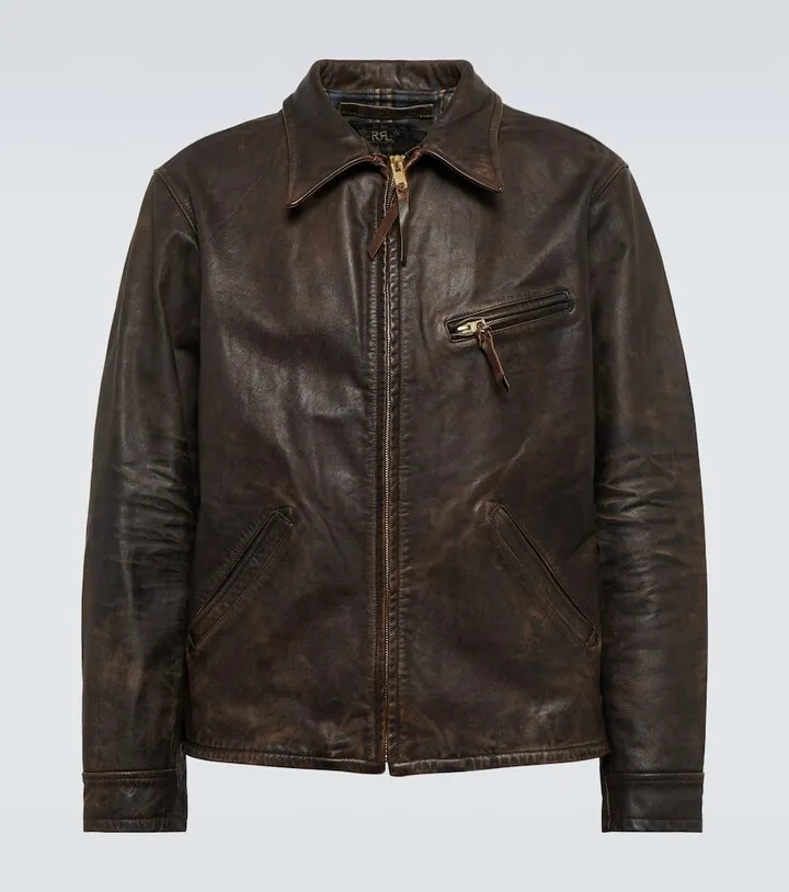 Leather jacket