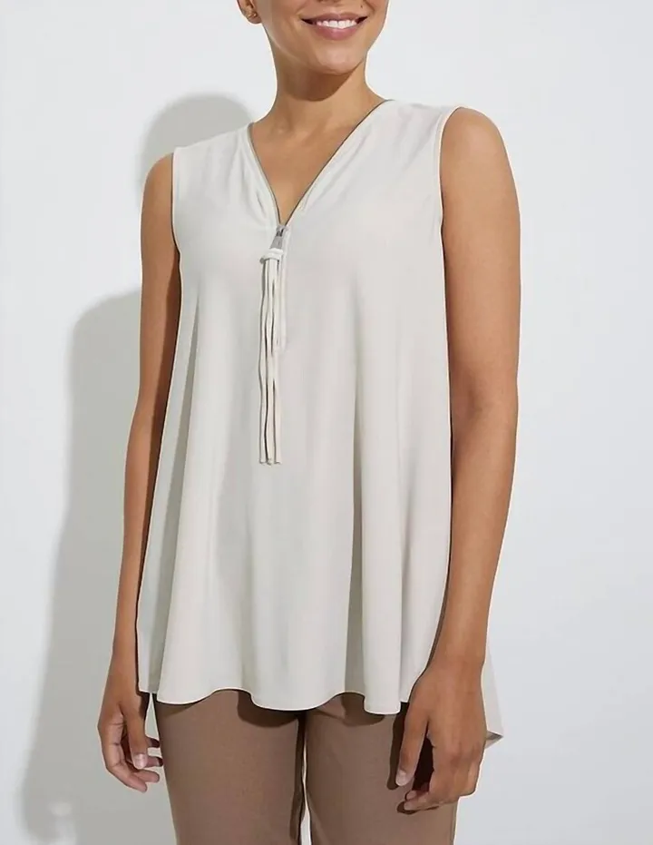 Detail Tunic In Moonstone