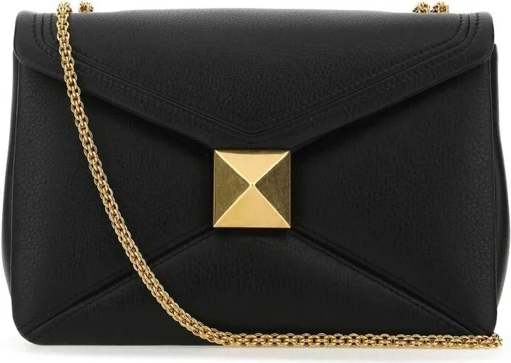Garavani One Stud Foldover Top Shoulder Bag