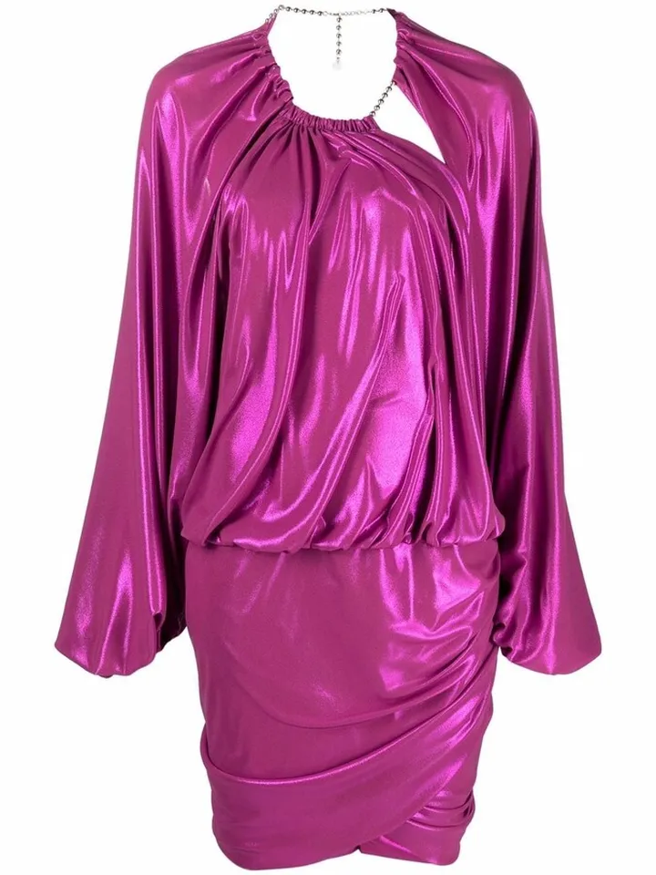Open-Back Mini Dress