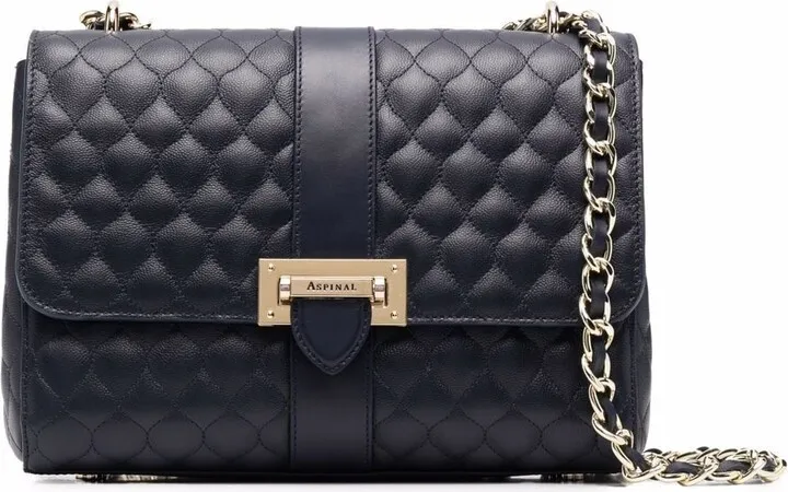 Lottie quilted shoulder bag