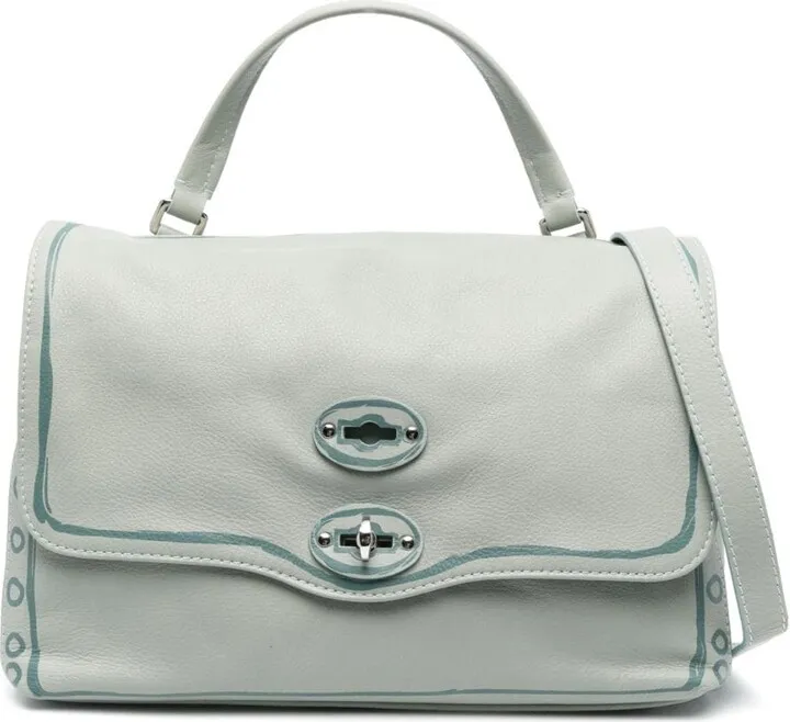 Postina leather tote bag