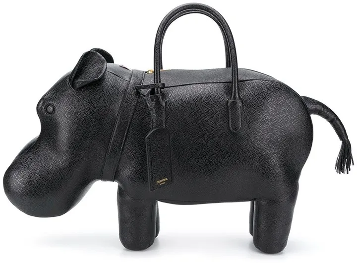 Hippo pebbled bag