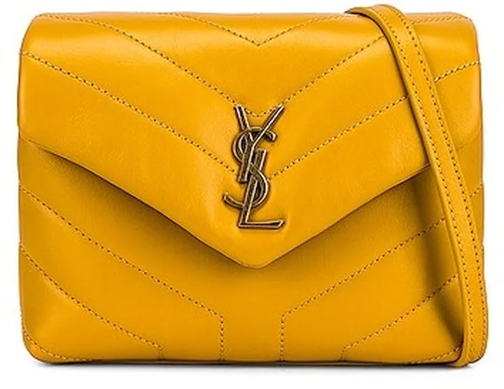 Saint Laurent Toy Loulou Bag in Yellow