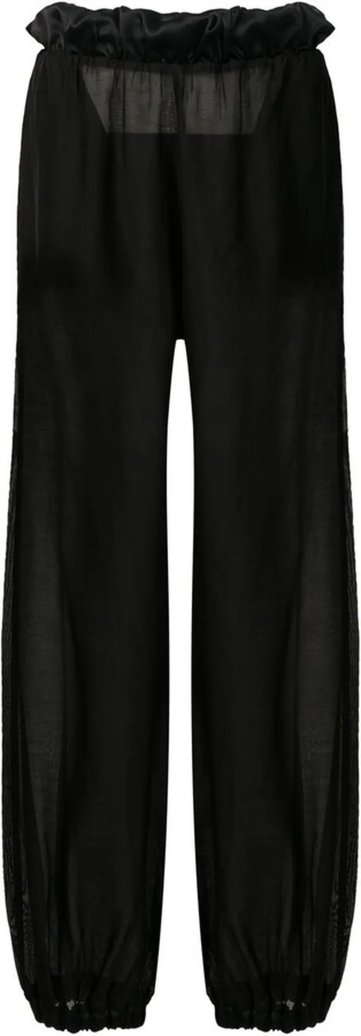 Semi-Sheer Track Pants