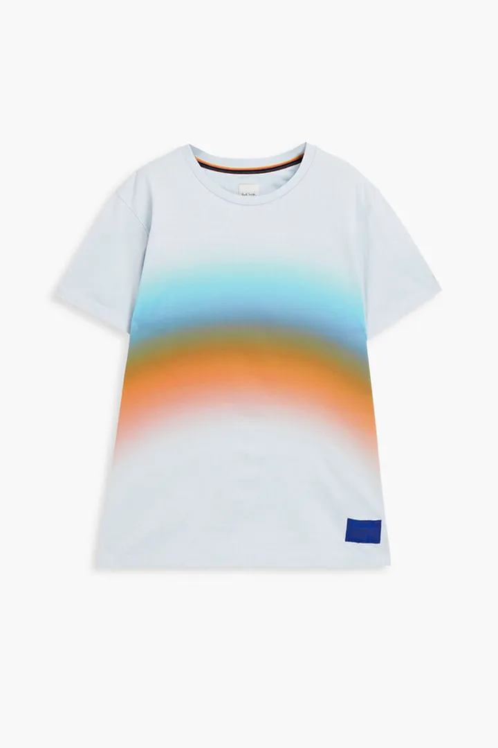 Printed cotton-jersey T-shirt