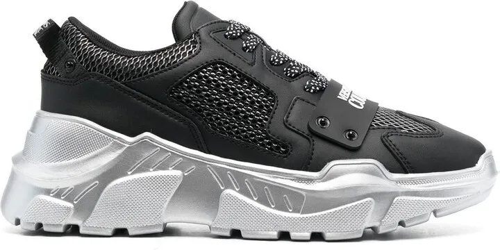Speedtrack logo-print low-top sneakers