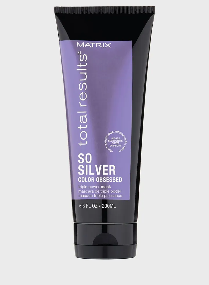 So Silver Triple Power Toning Hair Mask For Blonde And Silver Hair 200 Ml