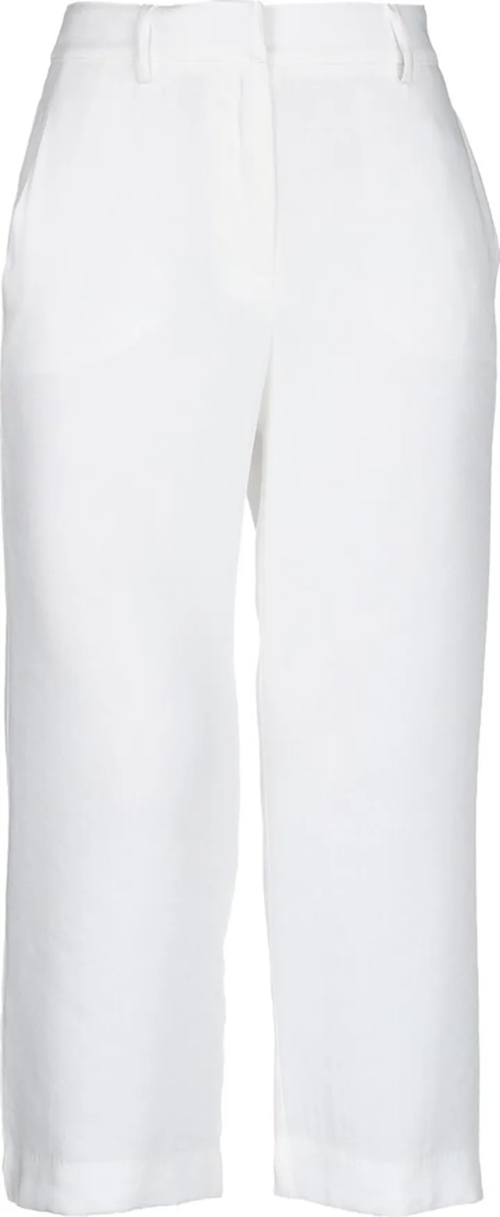 Cropped Pants White