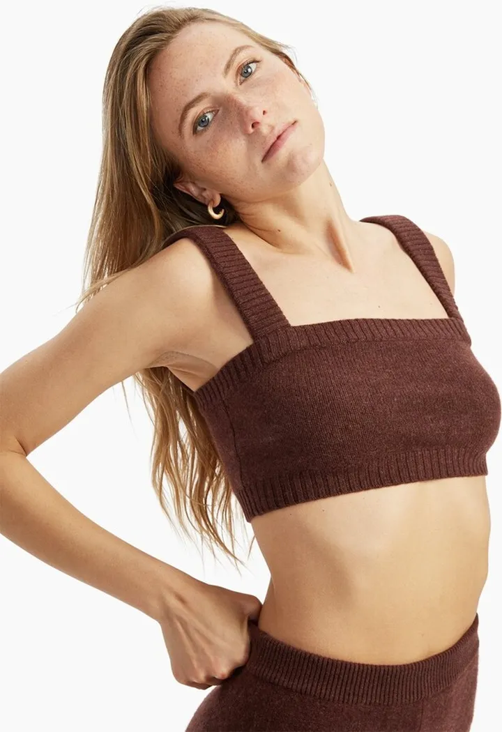 Cashmere Crop Top