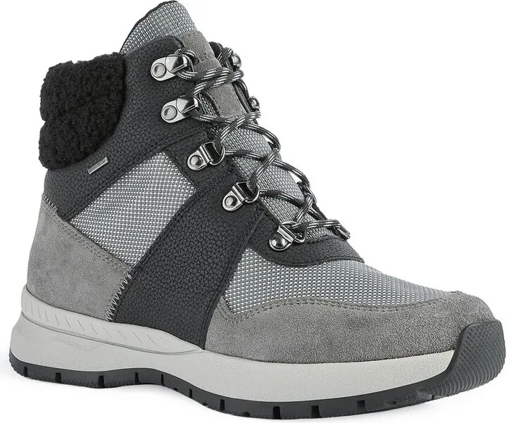 Geox Braies Suede-Trim Shoe