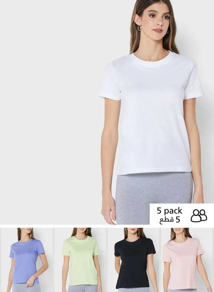 5 Pack Regular T-Shirt