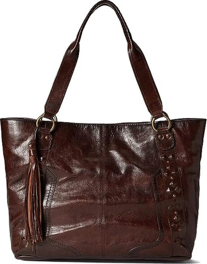 Frye Corrine Tote (Cognac) Handbags
