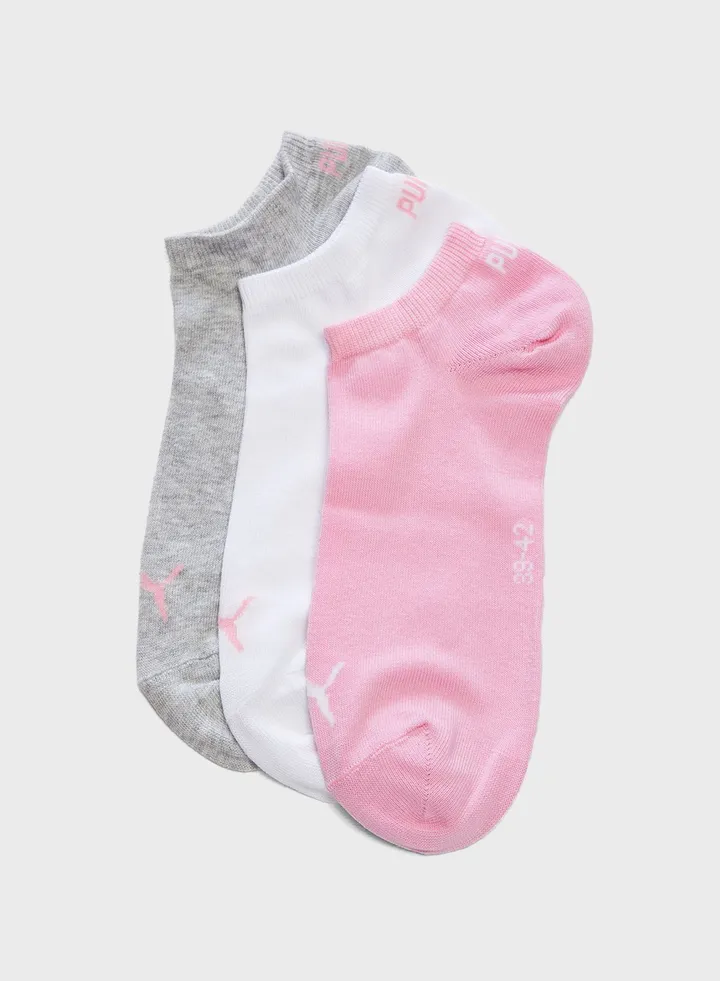 UNISEX SNEAKER PLAIN 3P men socks