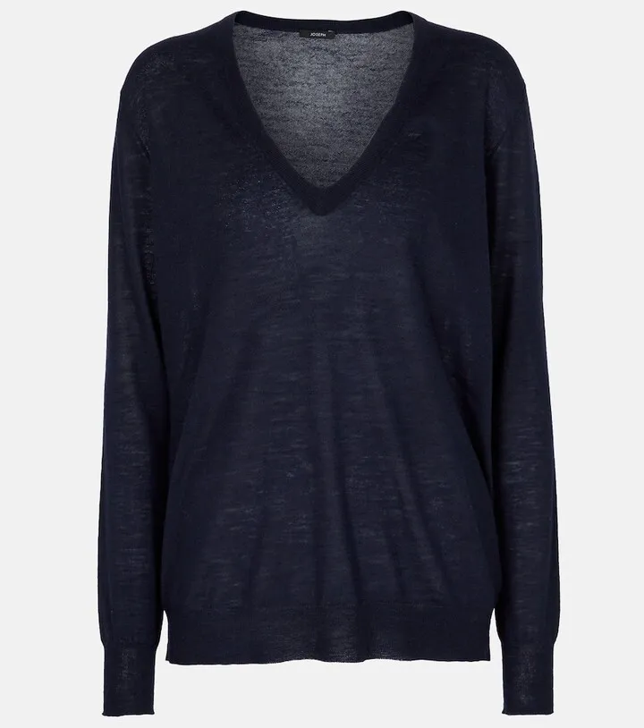 Cashair cashmere V-neck sweater