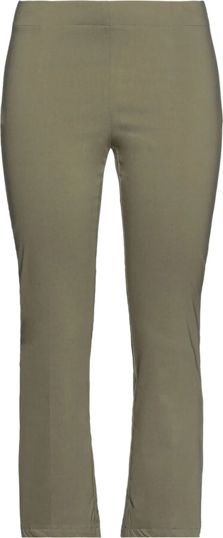 Cropped Pants Military Green