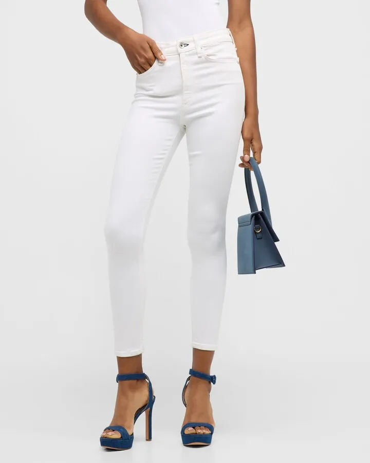 Nina High Rise Ankle Skinny Jeans