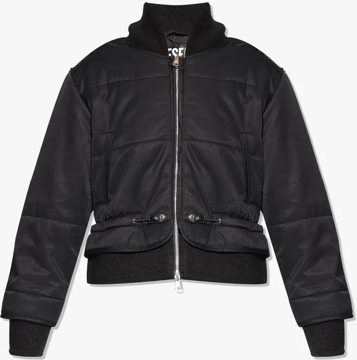 Diesel G-Vite Quilted Zipped Bomber Jacket