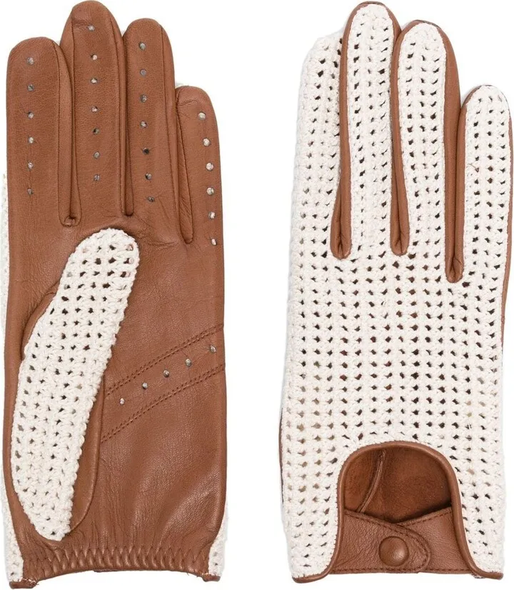 Karine leather gloves
