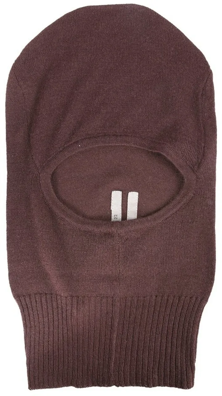 Rick Owens Cut Out Beanie Balaclava
