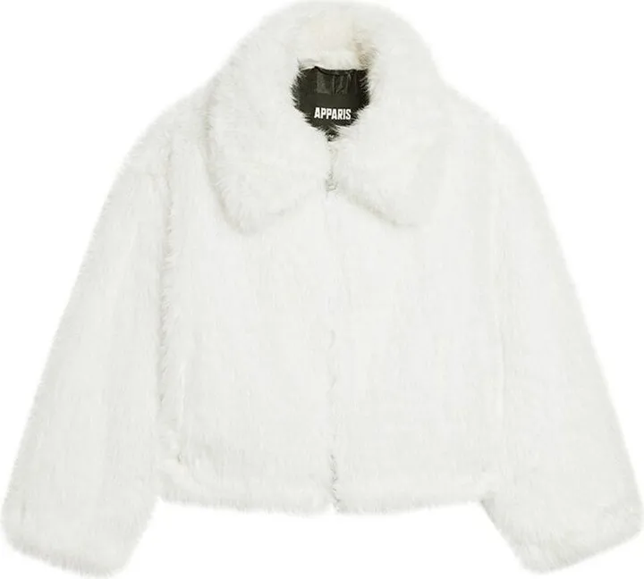 Faux-Fur Cropped Jacket