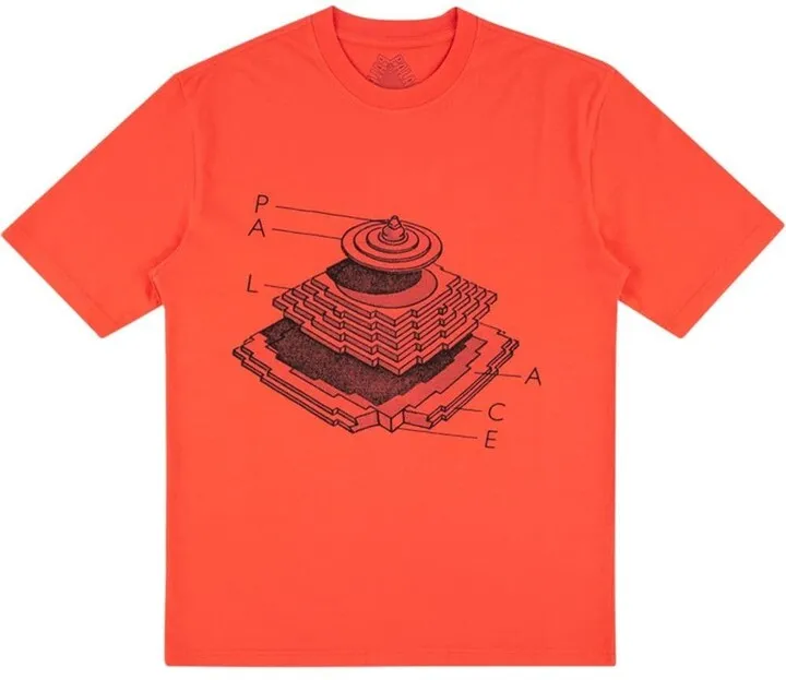 Pyramidal print T-shirt