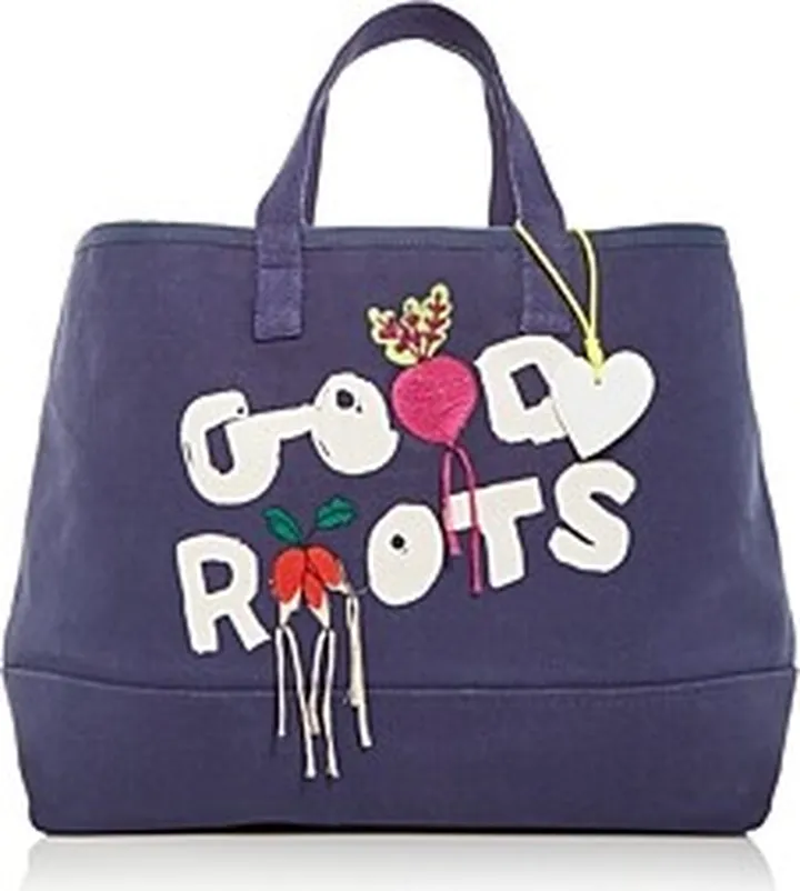 Kerri Rosenthal Good Roots Small Canvas Tote
