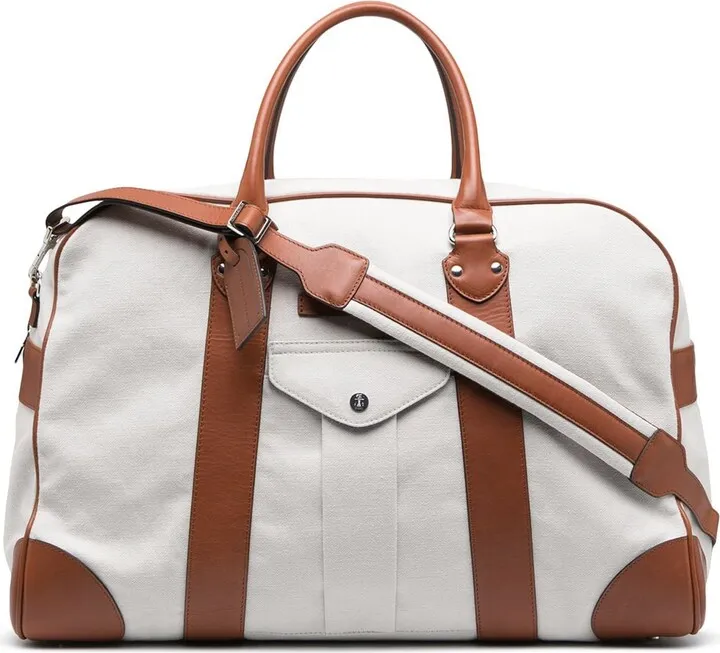 Leather Panelled Holdall