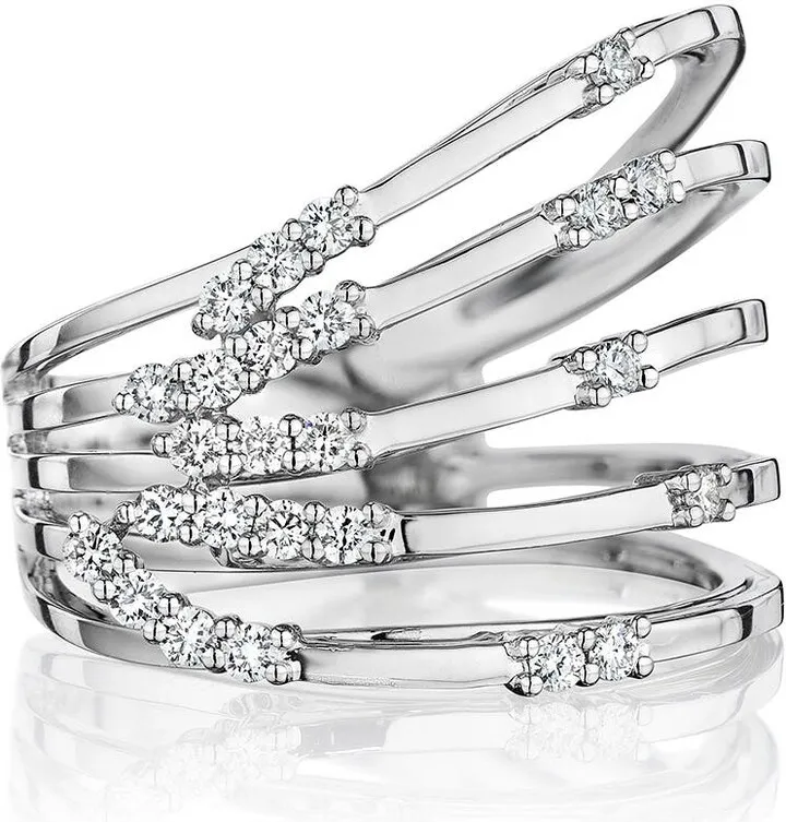 Luminus Stacked Diamond Ring