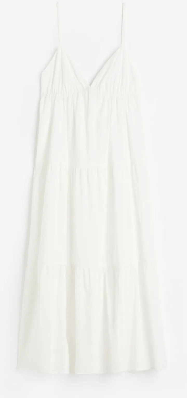 Tiered Cotton Dress