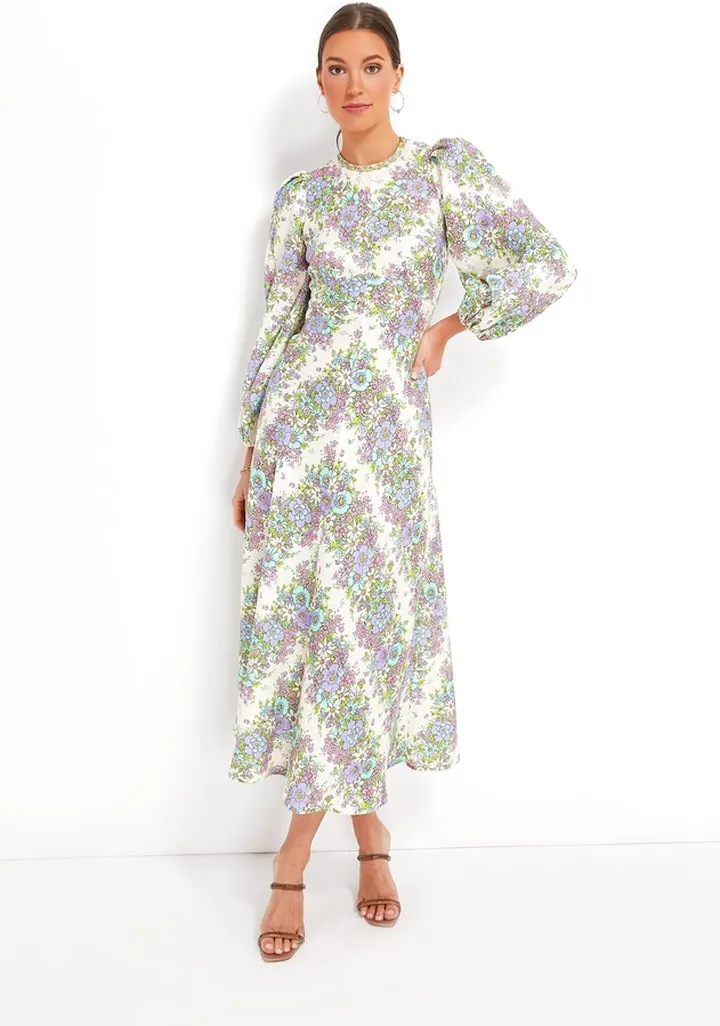 Petal Agnes Midi Dress
