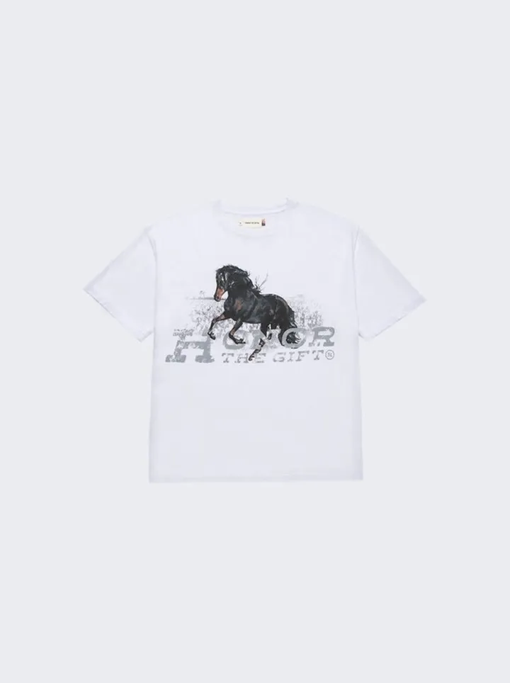 Work Horse Short Sleeve T-Shirt White