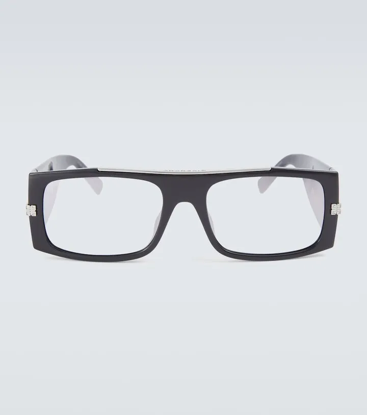 4G rectangular glasses