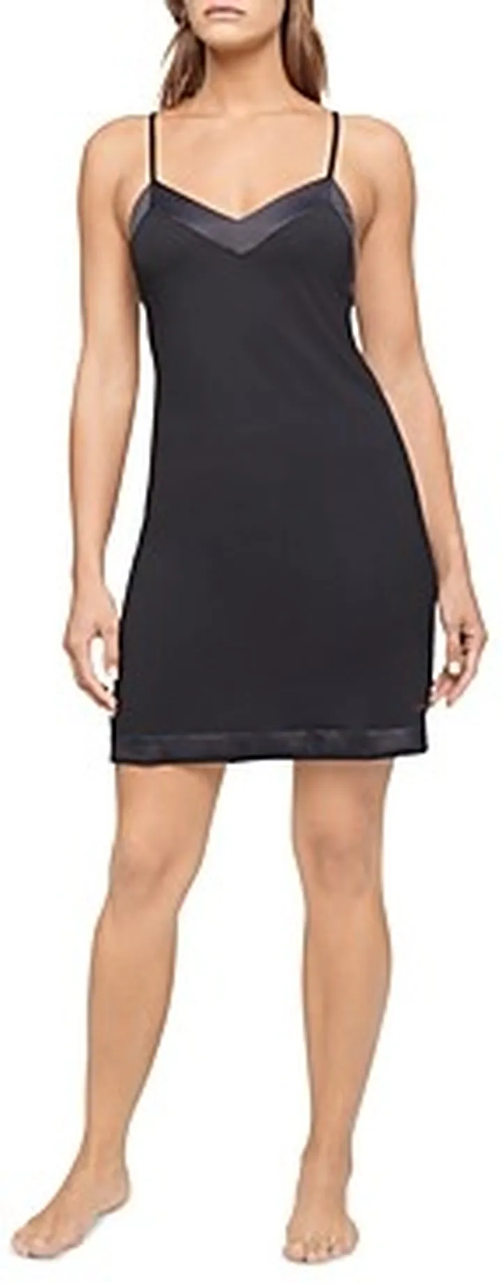 Calvin Klein Satin Trim Chemise