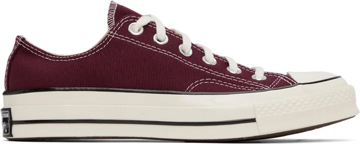Converse Burgundy Chuck 70 Vintage Sneakers