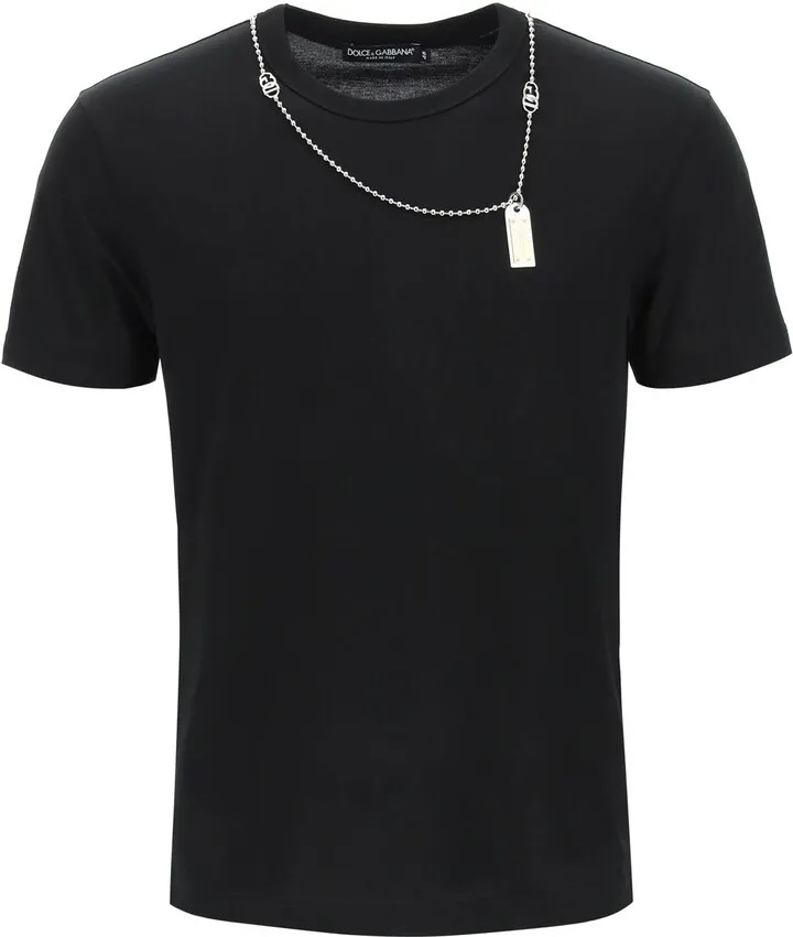 T-shirt With Necklace